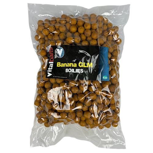 Vitalbaits Boilies Banana GLM 5kg