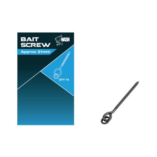 Nash Úchyt Bait Screw 21mm 10ks