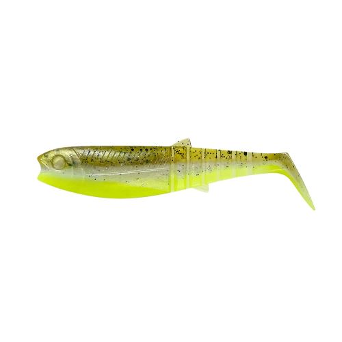 Savage Gear Gumová nástraha Cannibal Shad 6,8cm 3g Green Pearl Yellow 5ks