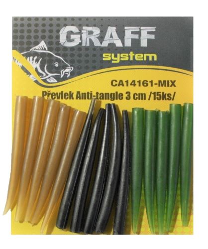 Graff Převlek Anti-tangle 3cm Mix 15ks