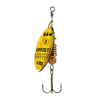 Effzett Třpytka Predator Spinner 12g Velikost 3 Yellow-Glitter