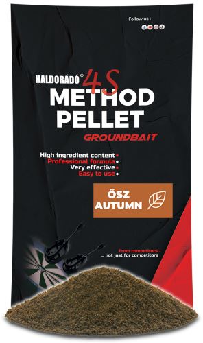 Haldorádó Vnadící směs 4S Method Pellet Groundbait 400g