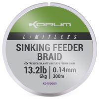 Korum Šňůra Limitless Sinking Feeder Braid 300m