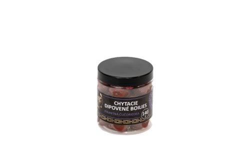 Riverbaits Chytací boilies v dipu HNV Pikantní borůvka 140g