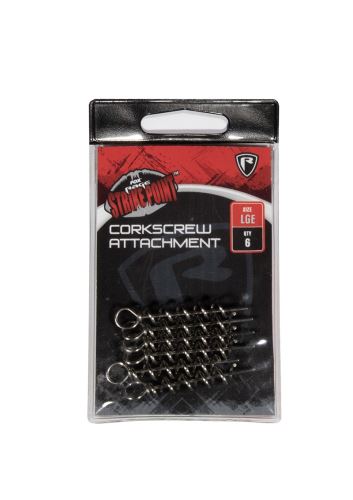 FOX Rage Úchyt Strike Point Corkscrew Attachment L 6ks