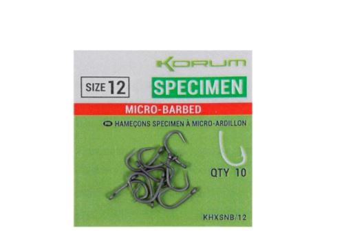 KORUM Háček Xpert Specimen Micro Hooks 10ks