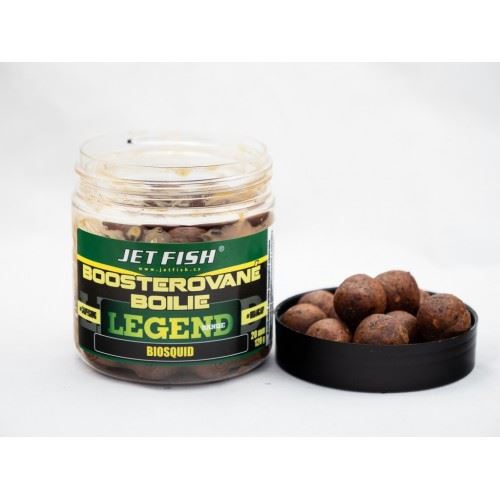 Jet Fish Boosterované boilie Legend Biosquid 250ml 20mm