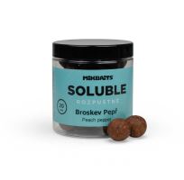 Mikbaits Rozpustné boilies Broskev Pepř 250ml Mikbaits Rozpustné boilies Broskev Pepř 250ml