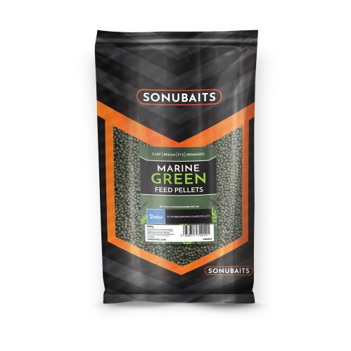 Sonubaits Pelety Marine Green Feed Pellets 900g 2mm