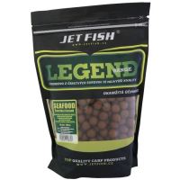 Jet Fish Boilie Legend Seafood + Švestka/Česnek 1kg 20mm