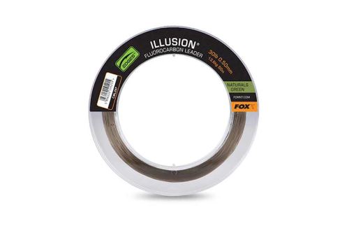 FOX Fluorocarbon Illusion Fluorocarbon Leader Green 50m