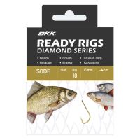 BKK Návazec Ready Rig Diamond Sode GD Velikost 6 0,18mm 70cm 10ks